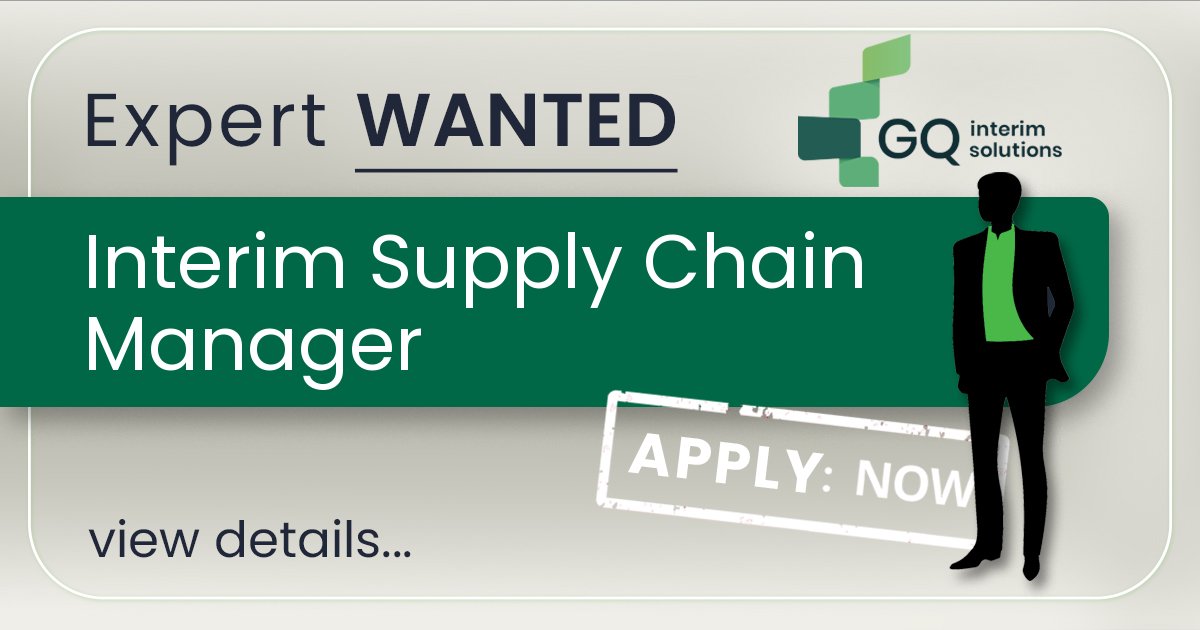 Interaium Interim Supply Chain Manager - GQ Interim